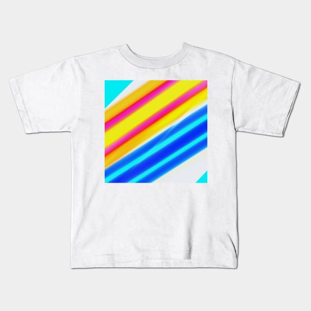 colorful abstract texture design Kids T-Shirt by Artistic_st